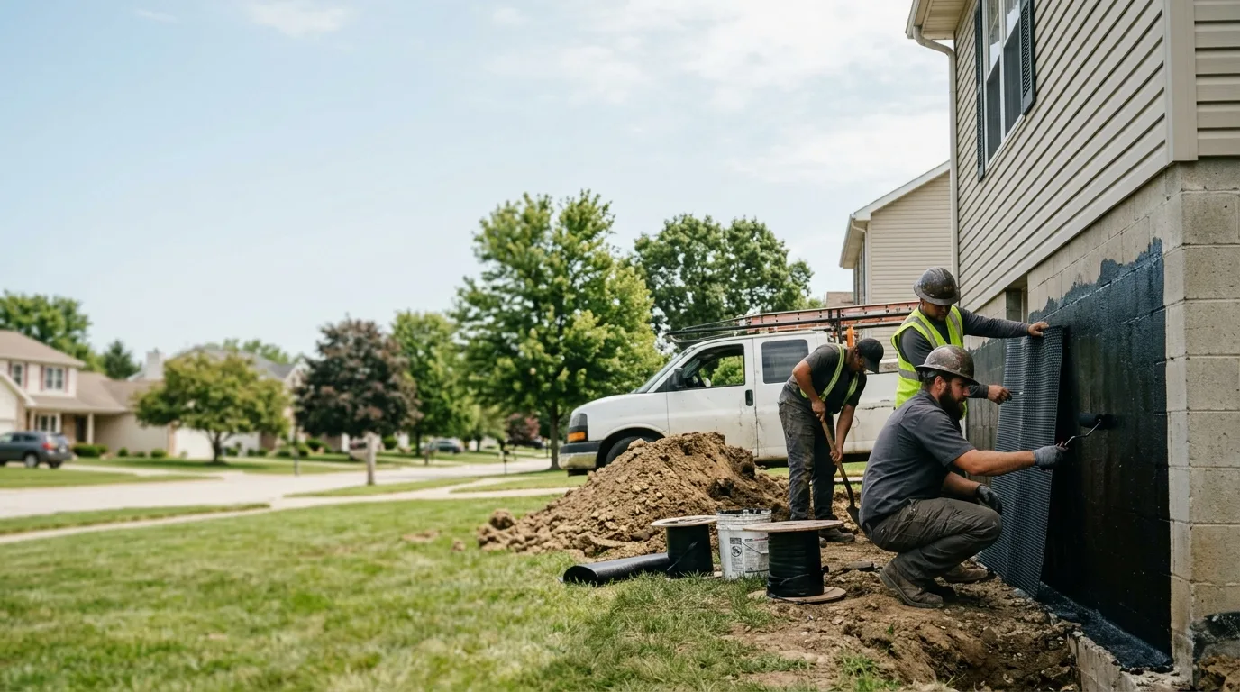 Basement Waterproofing in Plymouth, IA near me